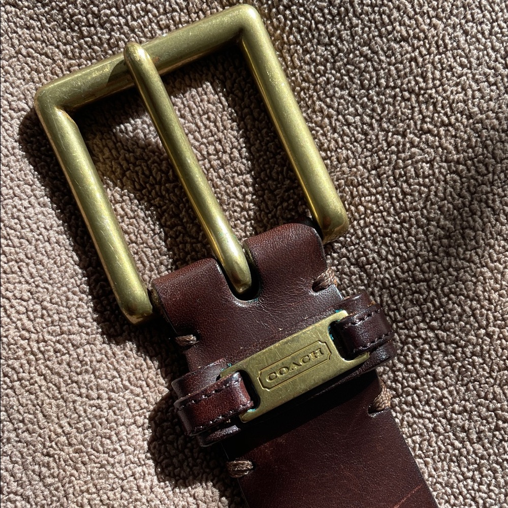 Coach Vintage Women’s Leather Belt - Picture 5 of 14